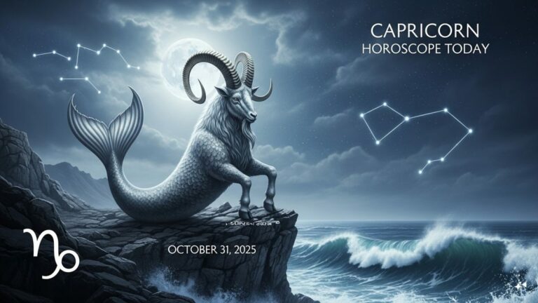 Capricorn Horoscope Today, October 31, 2025 | Astrology News