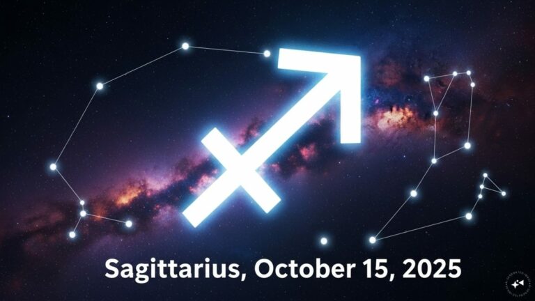 Sagittarius Horoscope Today, October 15, 2025 | Astrology News