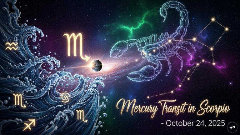 Mercury Transit In Scorpio On October 24, 2025: Budh Gochar In Vrischik Rashi Effects On All Zodiac Signs | Astrology News
