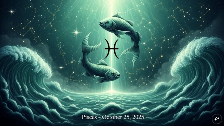 Pisces Horoscope Today, October 25, 2025 | Astrology News