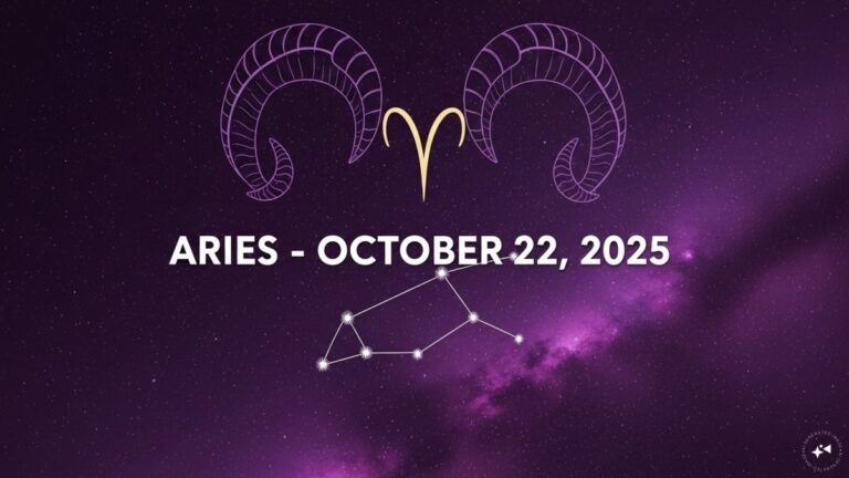 Aries Horoscope Today, October 22, 2025 | Astrology News