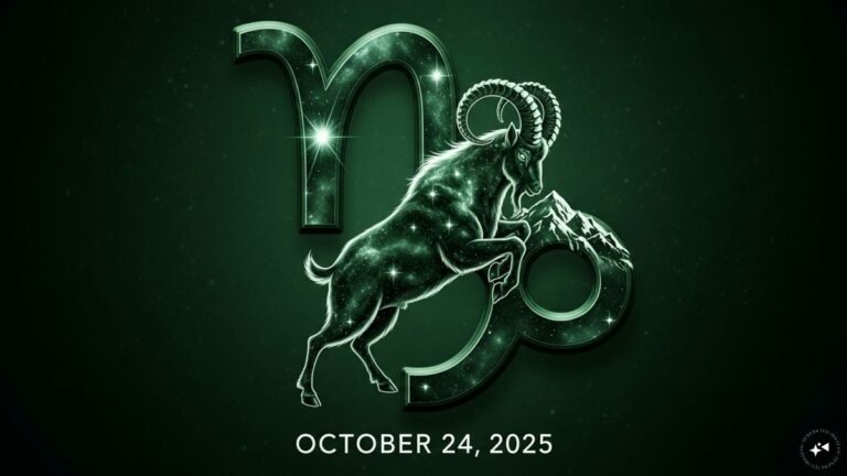 Capricorn Horoscope Today, October 24, 2025 | Astrology News