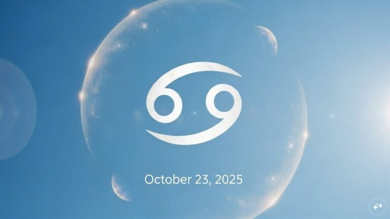 Cancer Horoscope Today, October 23, 2025 | Astrology News