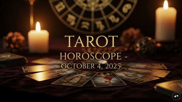 Tarot Card Reading Today October 4, 2025 | Astrology News