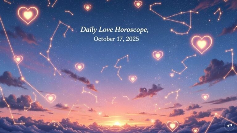 Love Horoscope Today, October 17, 2025 | Astrology News