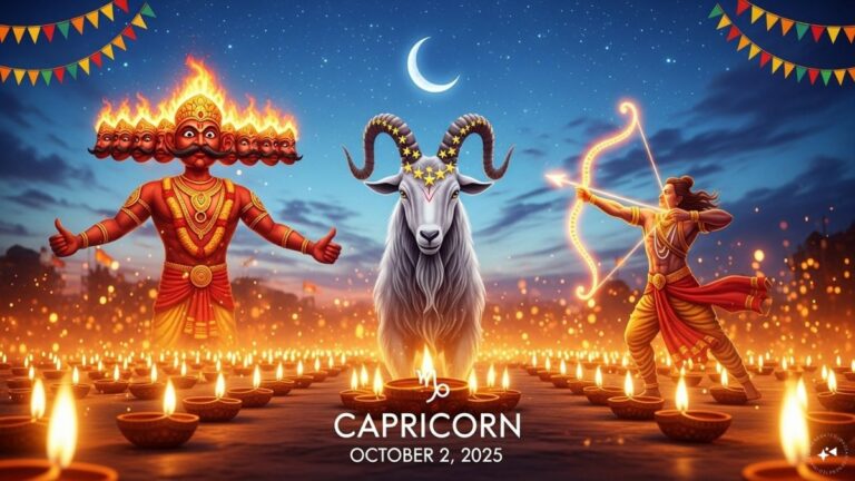 Capricorn Horoscope Today, October 2, 2025: Stay Focused This Dussehra | Astrology News