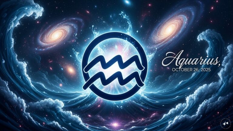 Aquarius Horoscope Today, October 26, 2025 | Astrology News