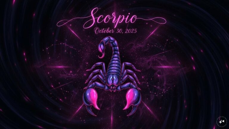 Scorpio Horoscope Today, October 30, 2025 | Astrology News