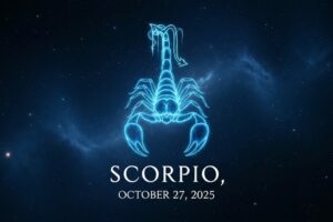 Scorpio Horoscope Today, October 27, 2025 | Astrology News