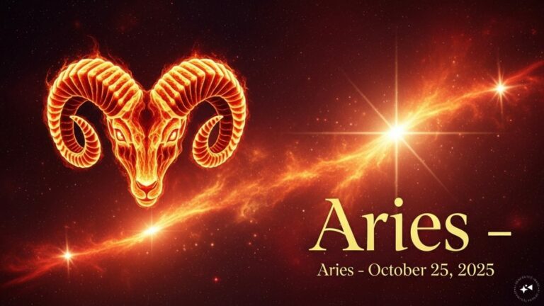 Aries Horoscope Today, October 25, 2025 | Astrology News