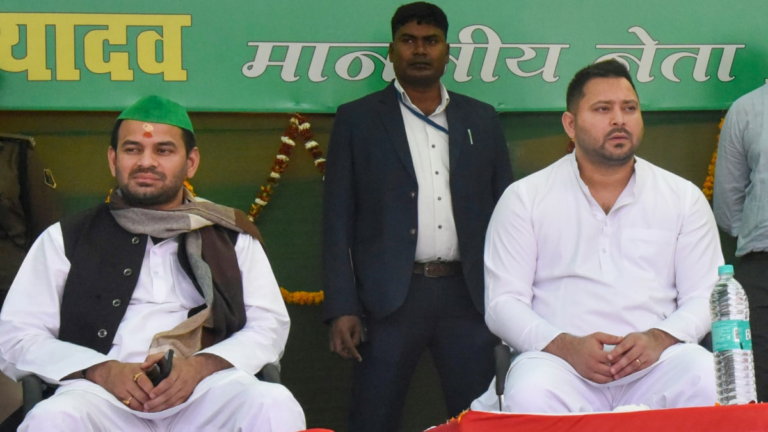 Lalu Family Feud Flaring Up? Tej Pratap Dismisses Brother Tejashwi’s ‘Bihar Ka Nayak’ Claim | Politics News