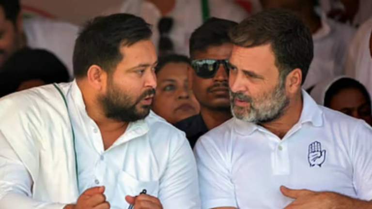 In Bihar’s Mahagathbandhan, RJD Leads, Congress Concedes & Rahul Stays Away. Here’s Why | Elections News